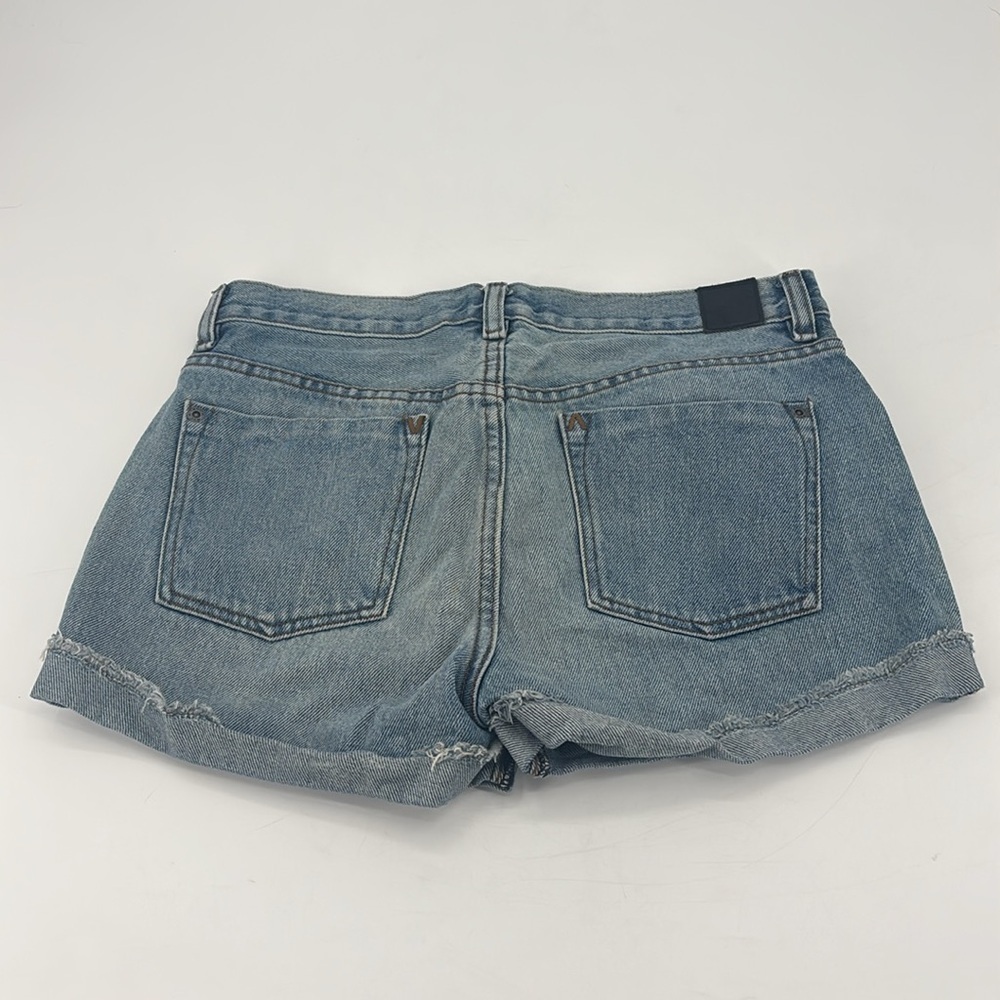 UEC RVCA high rise denim shirts size 28 - Picture 6 of 11